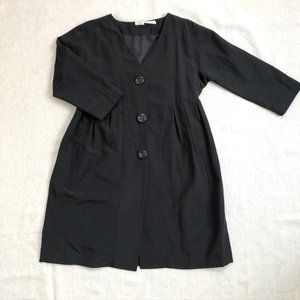 Max Studio Pleated Coat